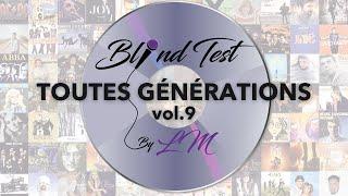 BlindTest toutes générations vol.9 (60 extraits)