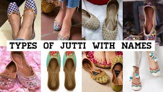 Types Of Jutti With Name/Types Of Punjabi Jutti/Mojari Jutti Designs/To Fashion