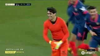 Yassine Bounou Last Minute Goal Equaliser Vs Valladolid Goalkeeper last minute goal HD