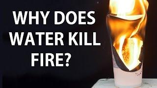 How does water put out fire?