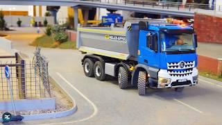 Strong mix of RC trucks, tractors and construction machines for the big season start @ MTC Osnabrück