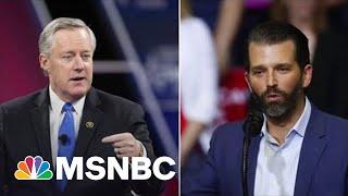 Busted: Don Jr. Texted Trump Aide With Plot To Steal Election