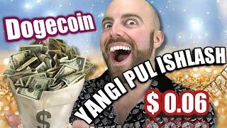 Dogecoin ishlash uchun yangi kran do'stlar / Internetda pul ishlash  / TELEFONDA pul ishlash 0.06$