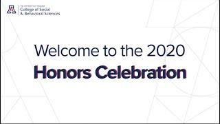 2020 Honors Celebration