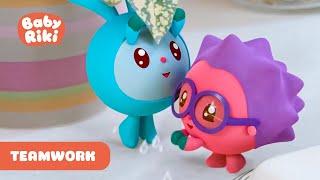 BabyRiki | Teamwork  Best episodes collection  | Cartoons for Kids | 0+