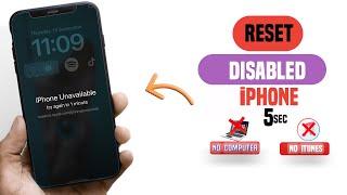 Reset any iphone without iTunes without a Computer in just few sec-2023