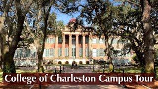 College of Charleston Campus Tour - Charleston SC  - CofC College Tour