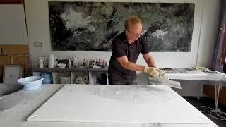 Marble powder filling technique structures