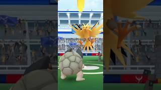 Zapdos  catching/over  power my  teammates short  video #shorts #shortsfeed