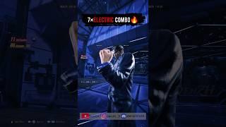 Jin Kazama's 7×Electric Combo(Max) #tekken #tekken8 #jinkazama #kazuya #akuma #shorts #gaming