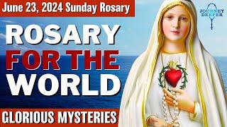 Sunday Healing Rosary for the World June 23, 2024 Glorious Mysteries of the Rosary