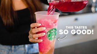 ICED STARBUCKS DRINKS you can make AT HOME!