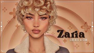 THE SIMS 4 ¦ Create A Sim - "Zaria" + FULL CC List!