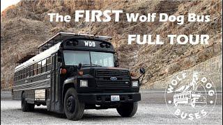 Off Grid School Bus Conversion - FULL TOUR - The Voyager!