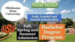 Fully Funded Bachelor's Scholarships | BSc | Oklahoma State University OSU | | USA | How to Apply