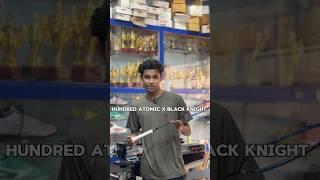 Hundred Atomic x black knight | best racket under 4000? | badmintonmania.store