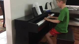 Baby shark by Pinkfong piano cover by Maxim vorobiev