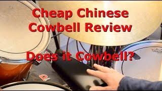 Cheapest 9" Cowbell Review - Ali Express