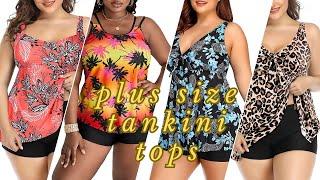 Stunning plus size tankini tops , Women's Fashion tops 2023