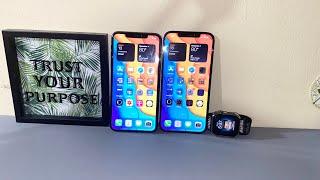 Iphone 12 Pro Max Setup and Data transfer from old iphone | Plus Apple Watch Setup