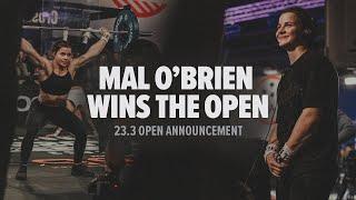 Mal O’Brien WINS the Open | 23.3 Open Announcement