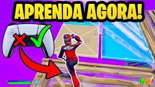 COMO EDITAR *ULTRA* RÁPIDO NO CONTROLE/CONSOLE - MELHOR CONFIGURAÇÃO DE FORTNITE! (PS4/XBOX/PS5/PC)