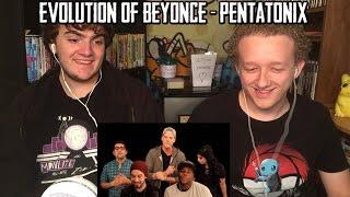 Evolution of Beyoncé - Pentatonix | REACTION (ft. Alec Helm)