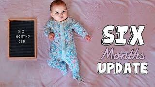 6 Months Old Baby Update | BLW, Feeding, Rolling over | PlantPowerBaby