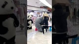 cute panda prank video   #shorts #viral #trending #panda #funny #youtubeshorts #comedy #shortvideo