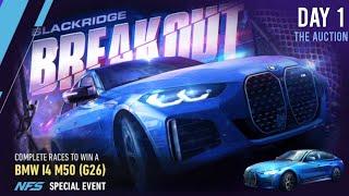 BMW I4 M50 (G26) | ( Breakout ) Day 1 | Need For Speed: No Limits