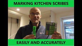 How to cut perfect kitchen panel scribes using the U-SCRIBE JIG system.