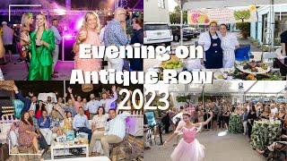 Evening on Antique Row 2023