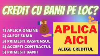 Credit cu buletinul pentru restantieri, online, aprobat rapid. Aplica acum si ai banii pe loc!