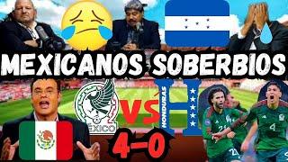 HONDUREÑOS TRISTES : MEXICANOS SOBERBIOS !! FURIOSOS POR LA GOLEADA AUN NO LO OLVIDAN SUFREN DERROTA