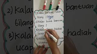 Belajar 4 Kata Ajaib (Maaf, Tolong, Permisi, dan Terimakasih) - Bahasa Indonesia Kelas 1 SD IKM