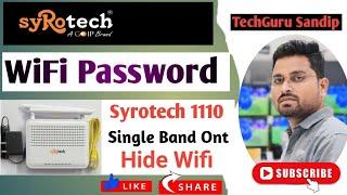 Syrotech 1110 WiFi Password Change कैसे करे | How To Change WiFi Password