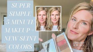 SEINT MAKEUP TUTORIAL FOR BEGINNERS | ONE COMPACT, ONE BRUSH - 5 MINUTE MAKEUP WITH NEW SEINT COLORS