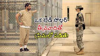 Young Lady Soldier Falls in Love with Prisoner | Movie Explained in Telugu | Cine Priyudu