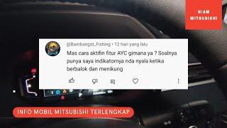 Bagaimana Cara Aktifkan Fitur AYC / Active Yaw Control di Mobil Mitsubishi Xpander Cross?