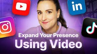 10 Strategies To Grow Your Online Presence With Video (& save time creating content )