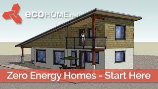 DIY Passive Solar House Plans to Passive House Design Details - ecoHOME Green Building Guide part 1