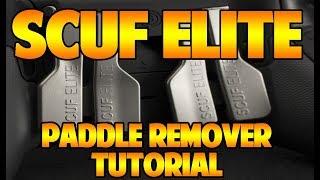 SCUF ELITE Controller Paddle Removal Tutorial! March 2018