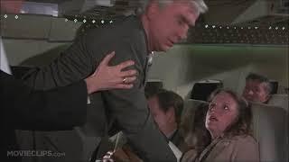 AIRPLANE PANIC SCENE