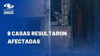 Desconocidos arrojaron una granada contra una vivienda en Bogotá