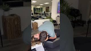 When your body POPS THIS LOUD at the chiropractor!  #chiropractor #cracks #adjustment #health