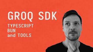 Building an AI App in TypeScript & Bun with Groq SDK using Function Calling