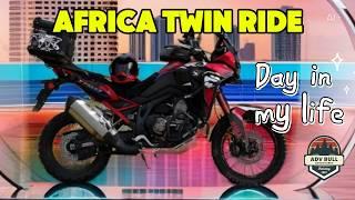 "Unleashing Adventure: My Epic Journey Living Life on an Africa Twin!"#africatwin #crf1100 #dct