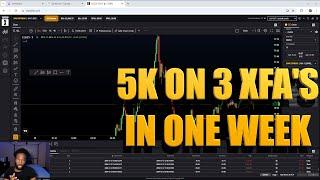 How I Made $5K in a Week Trading Topstep XFA'S!