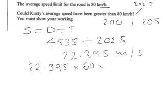 Q23 bounds speed distance time