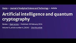 Artificial intelligence and quantum cryptography